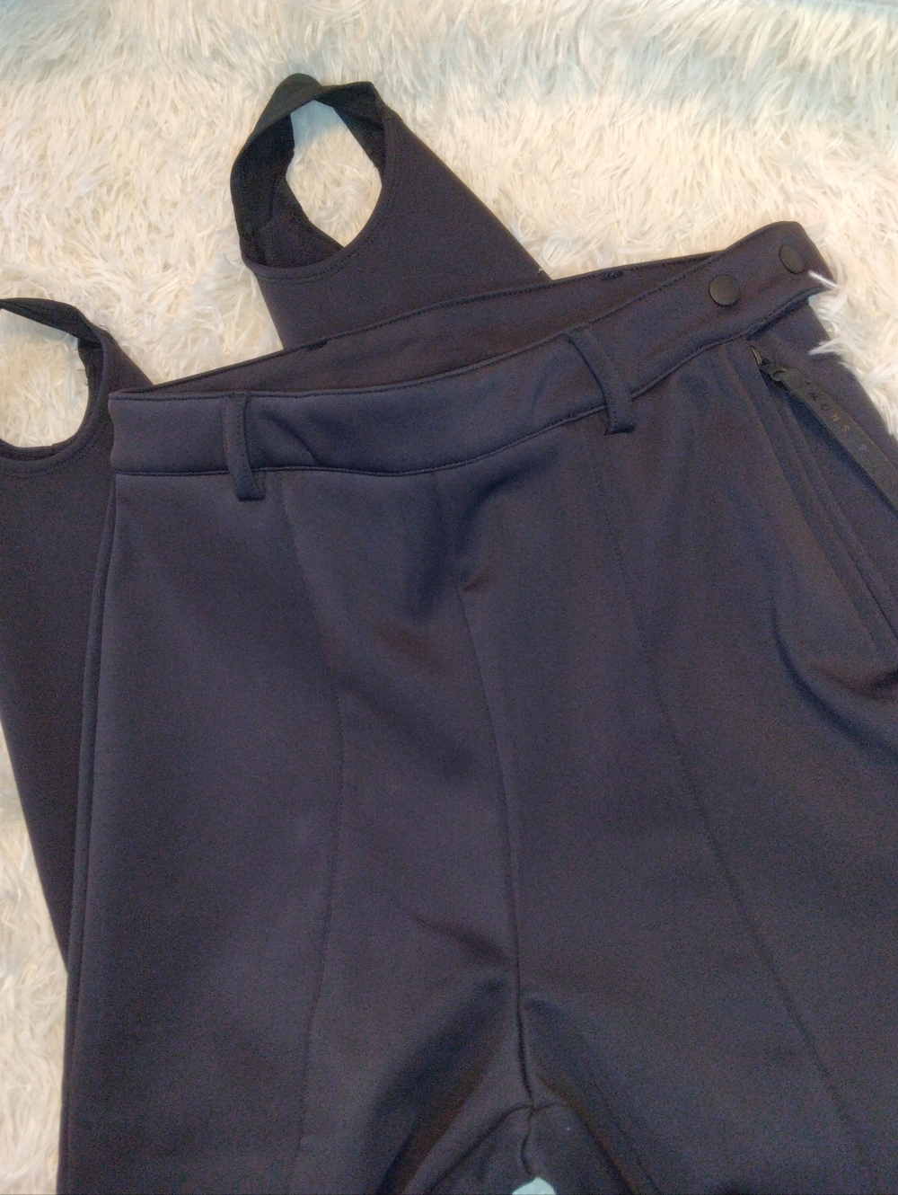ASOS 4505 Ski & Snow Pants Hourglass Skinny Ski Pants W Stirrup Soft-shell 10 - Picture 5 of 9